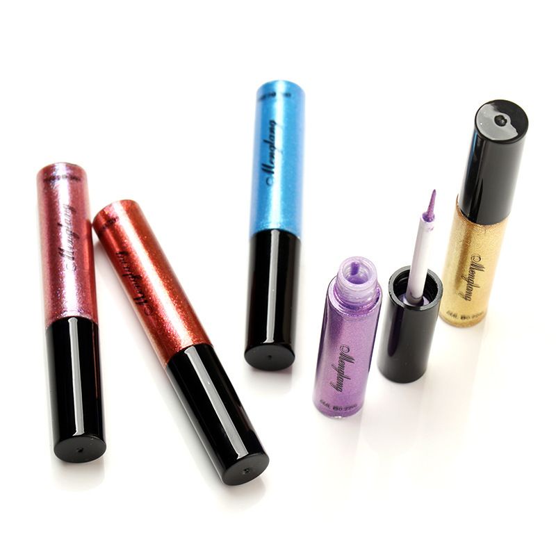 Kẻ Mắt Nước Nhũ Dạng Gel Lấp Lánh Ánh Kim Menlang Kháng Nước Lâu Trôi