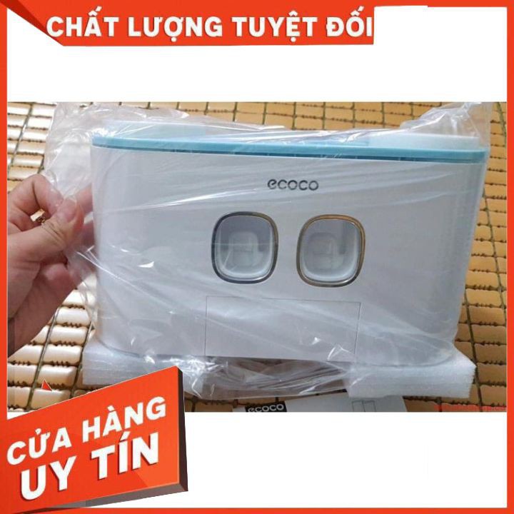 Nhả Kem Đánh Răng Cao cấp ECOCO (kiêm đựng bàn chải) - Sang trọng, Tiện dụng