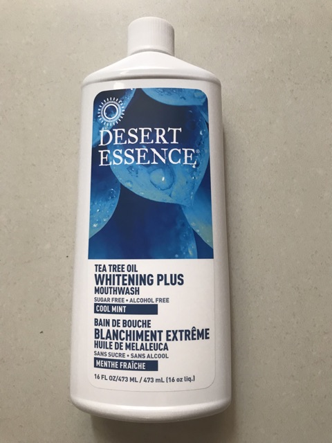 Nước súc miệng tinh dầu tràm trà 473ml Desert Essence