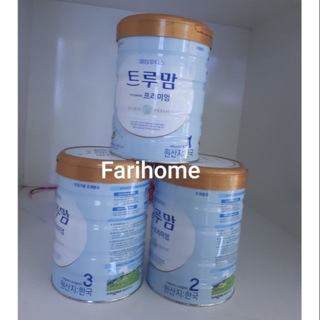 Sữa TrueMom nội địa Hàn Quốc 800g
