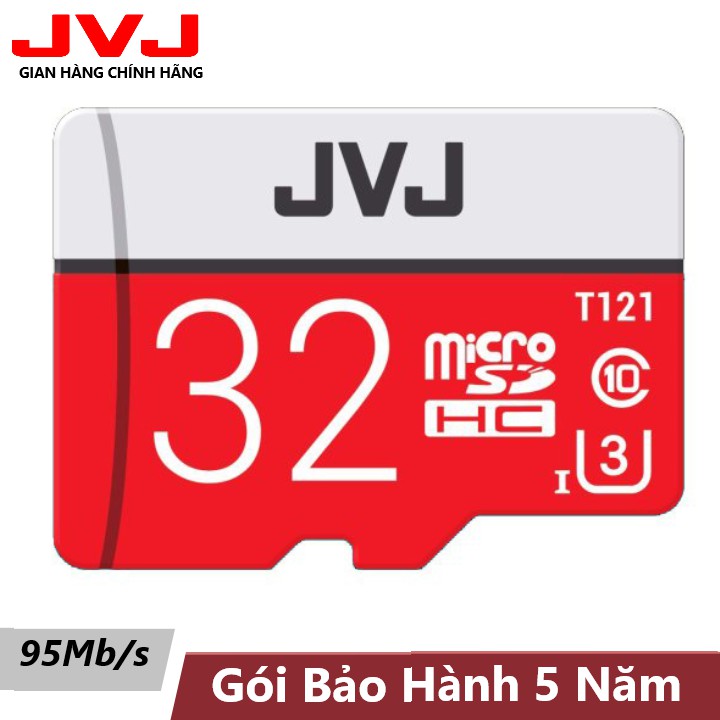 Thẻ nhớ dung lượng 32G HÃNG JVJ 32G