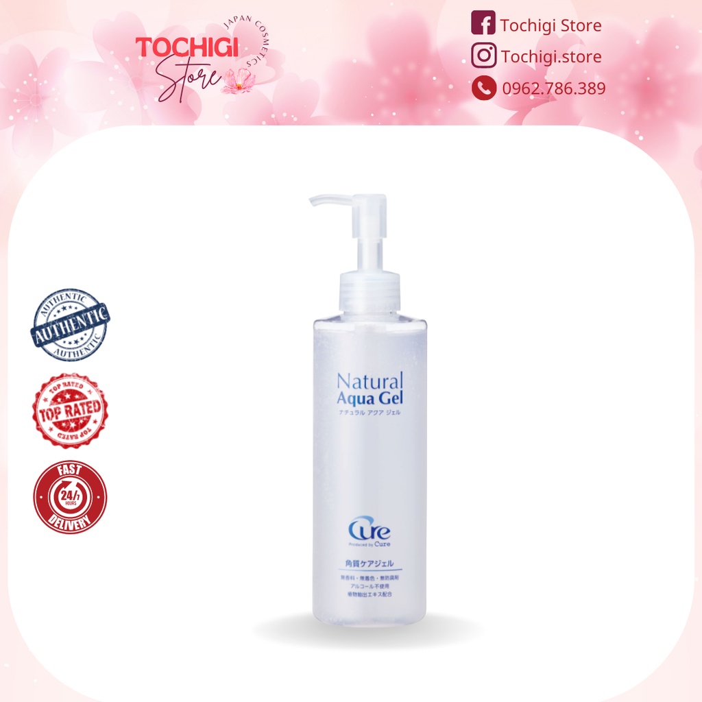 Gel tẩy tế bào chết Cure Natural Aqua Nhật Bản 250g