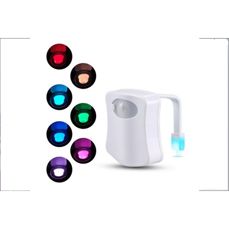 ĐÈN CẢM ỨNG TOILET LIGHTBOWL trang bị cảm biến tự động phát sáng khi có người lại gần - VietphukienHN