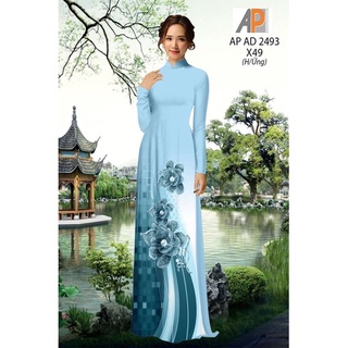 Vải áo dài in hoa