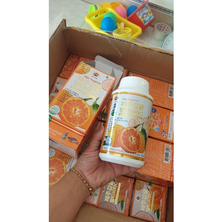 Viên Ngậm Vitamin C Plus 500g đảo jejuHàn Quốc