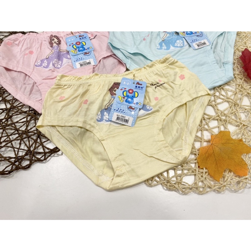 Quần chíp bé gái- quần chíp cotton nhiều màu cho bé