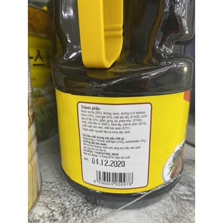 <HOT> Sốt teryaky 2.25kg Hàn Quốc làm món thịt xốt teriyaki