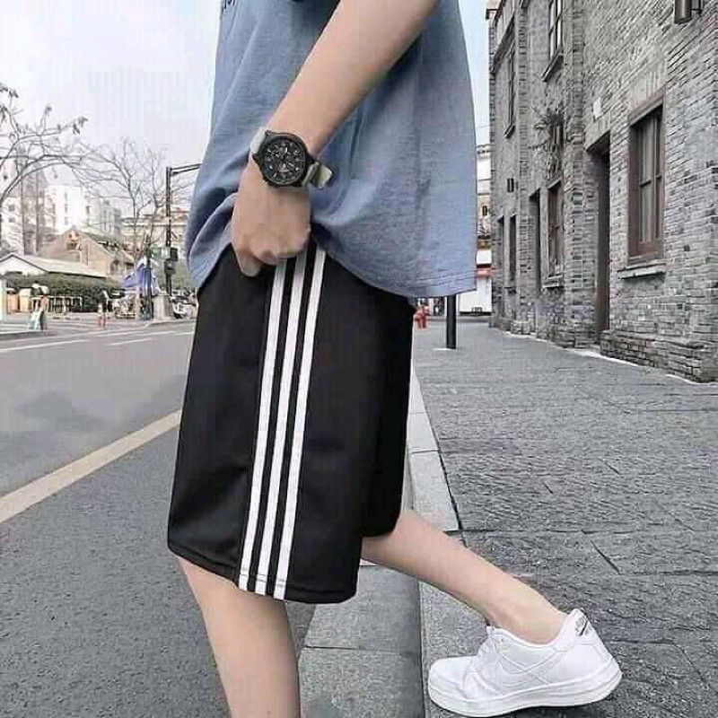 [Mã FAMAYWA giảm 10K đơn 50K] Quần Đùi 3 sọc nữ