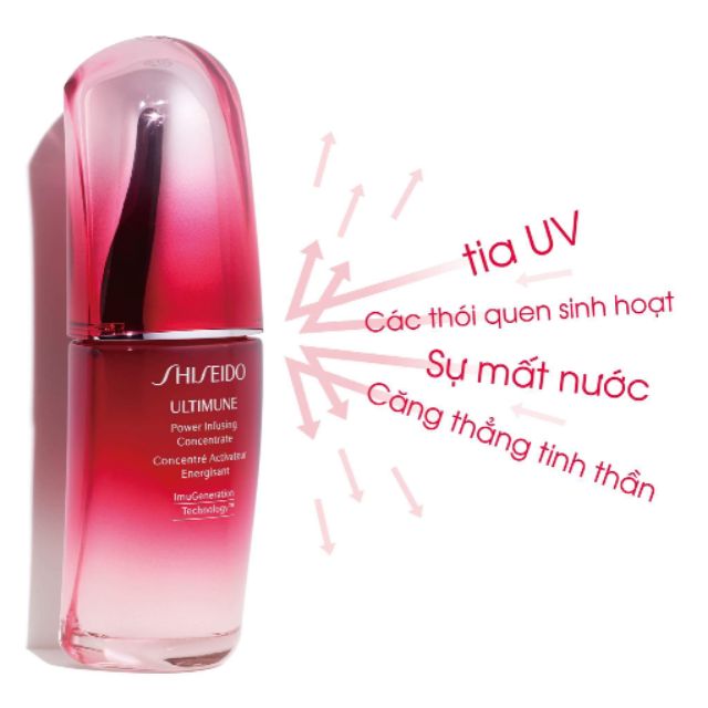 [100%chính hãng]Tinh chất Ultimune của shiseido - hàng công ty mở