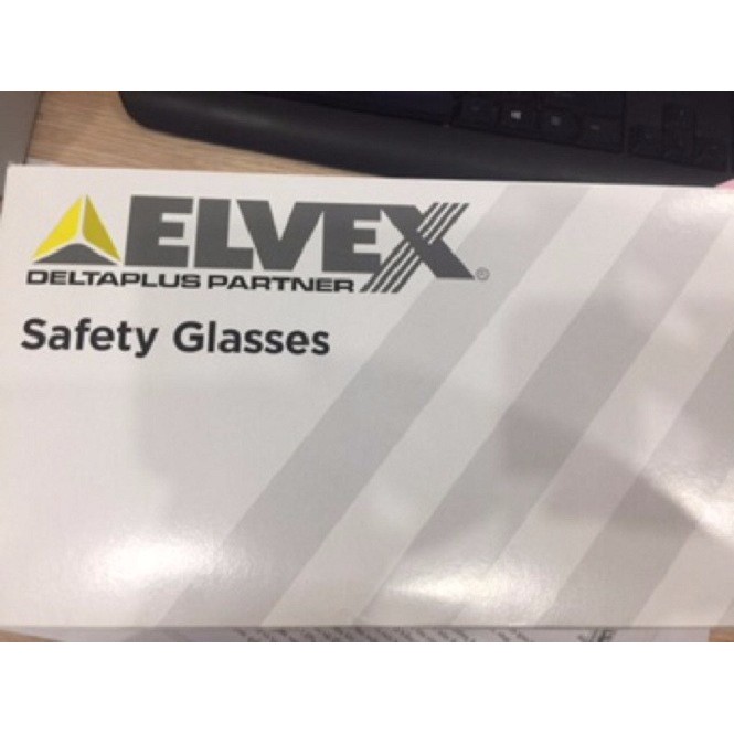 [CHÍNH HÁNG]- Kính bảo hộ chống bụi, chống UV cao cấp Elvex Mỹ SG-37G màu đen