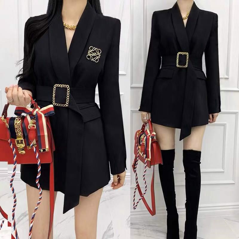 (SIÊU XỊN + ẢNH THẬT CÓ CHARM BELT) - ÁO KHOÁC BLAZER ĐEN SANG TRỌNG FELIX BLACK SUIT – AK149 (Loại Cao Cấp)