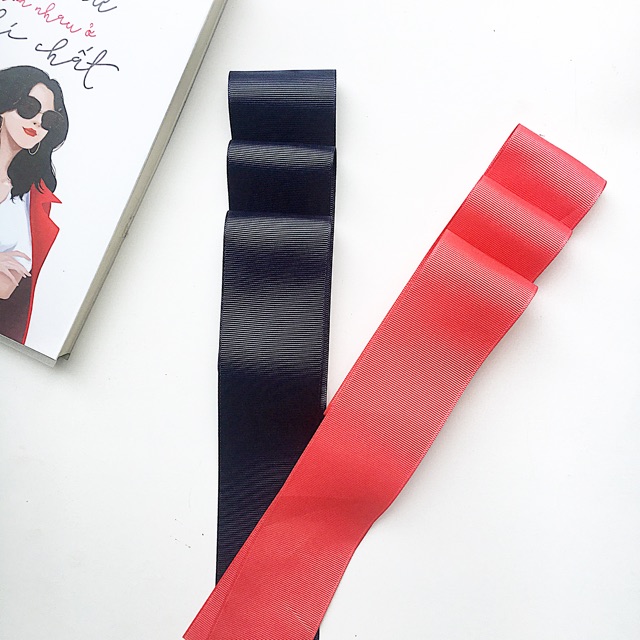 Ruy băng gân bản to 5cm