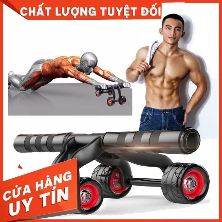 Con Lăn Tập Bụng 4 Bánh Đa Năng Tại Nhà Giúp Tăng Cơ Cùng Con Lăng Dụng Cụ Tập Cơ Bụng Cho Nam Nữ