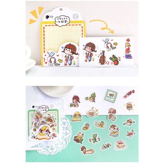 Set 50 hình dán sticker trang trí