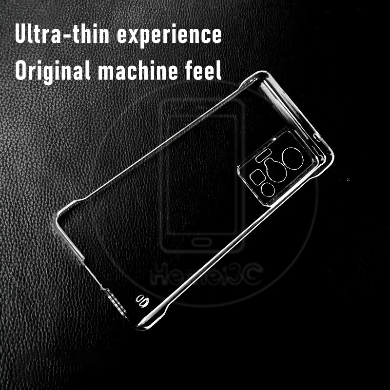 Ốp điện thoại PC cứng trong suốt cho Vivo X70 X60 X50 Pro Pro+ Plus X70Pro