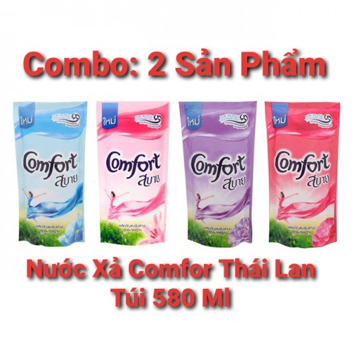 &lt;&lt;Combo 02 Sản Phẩm&gt;&gt; Nước Xả Comfort thái Lan 580ml