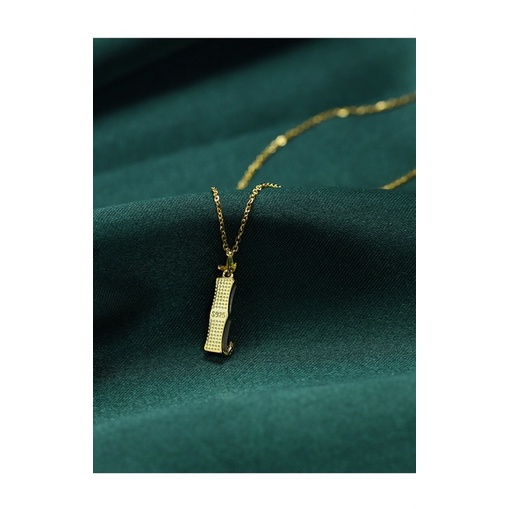 Dây chuyền mặt đốt tre Sterling Silver