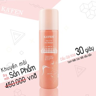 Dầu Gội Khô KaFen - Champagne Rose Hương Hoa Hồng 150ml