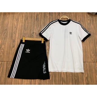 Set áo váy Adidas ( ảnh thật)