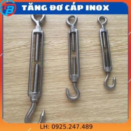 Tăng đơ inox 304, Tăng đơ cáp M5, M6, M8 INOX - Kim khí capthepsaigon