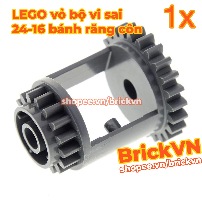 LEGO Technic Vỏ Bộ Vi Sai Với 24-16 Bánh Răng - LEGO Technic Gear Differential, 24-16 Teeth ID 4211023 6573
