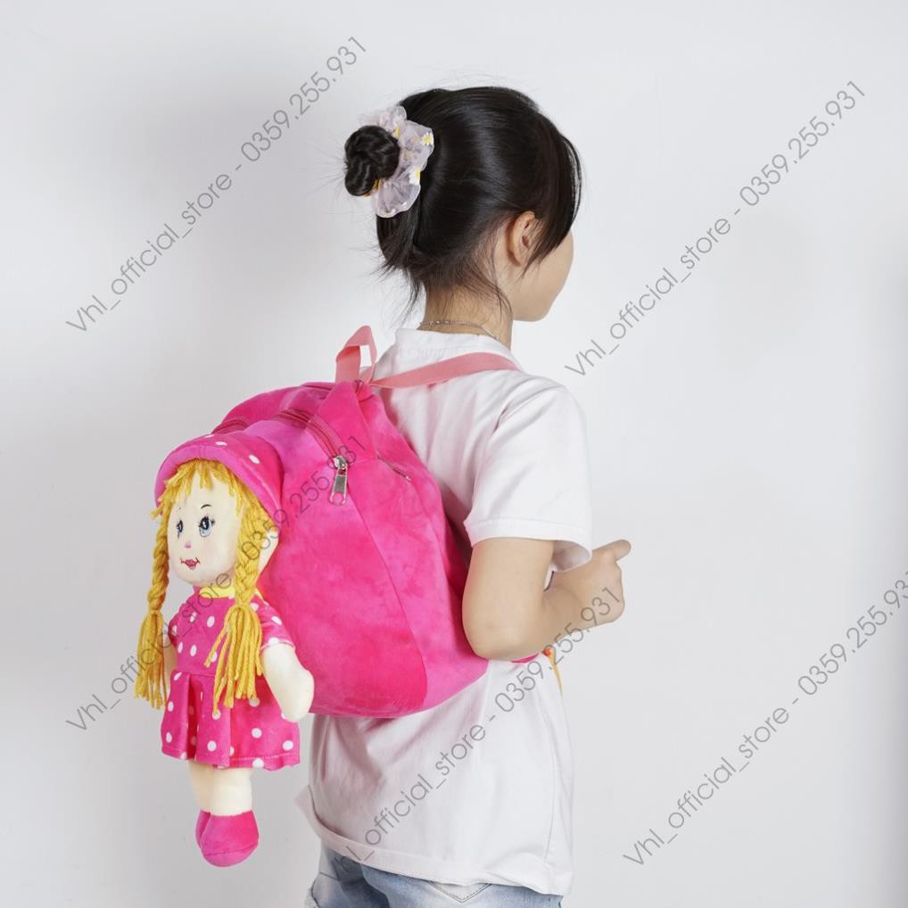 Balo Hoạt Hình BÚP BÊ Cho Bé Mẫu Giáo- Mầm Non [1-3 Tuổi]
