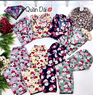 Combo bộ pijama hình cao cấp