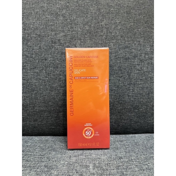 Sữa chống nắng Germaine De Capuccini Golden Caresse AGE Spot Sun Repair Technology SPF50