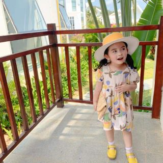 🍒 Váy tơ đũi Cherry siêu xinh cho bé 🍒