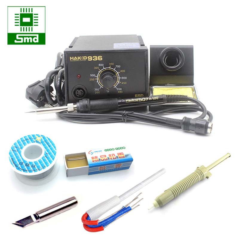 Trạm hàn, máy hàn, tay hàn HAKKO 936 có thể điều chỉnh nhiệt độ