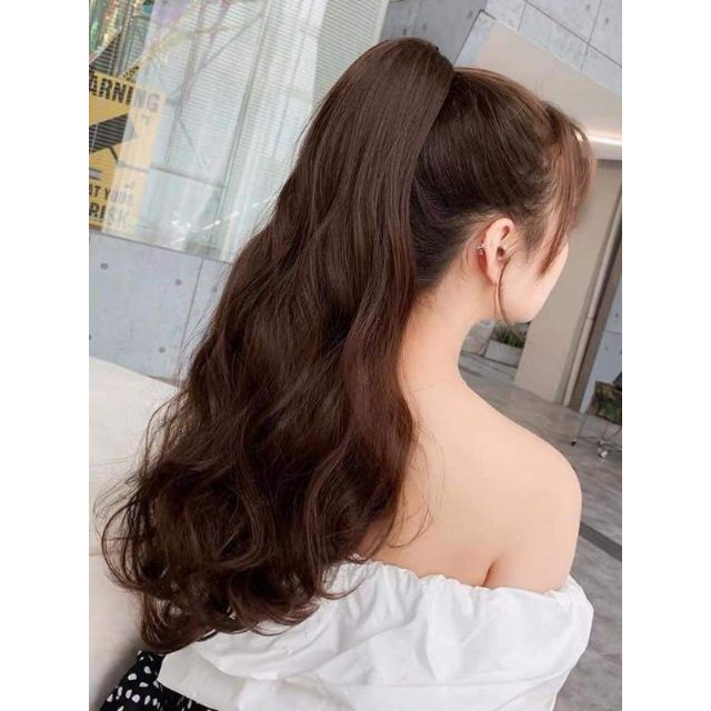 Ngoạm tóc giả xoăn dài 60cm