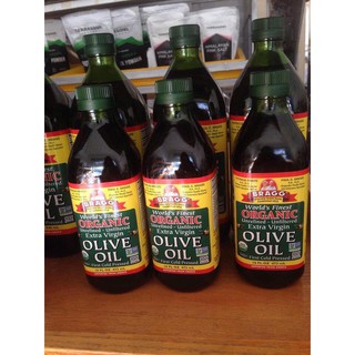 Dầu oliu hữu cơ nguyên chất Bragg 473ml