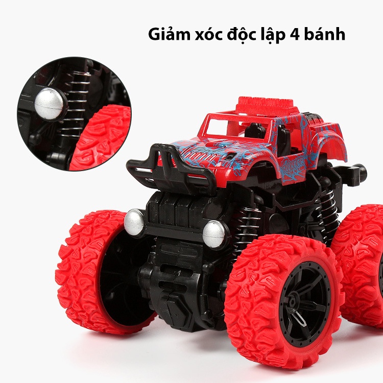 Ô Tô Bánh Đà Địa Hình Siêu Sức Mạnh, giảm xóc 4 bánh độc lập vượt mọi địa hình
