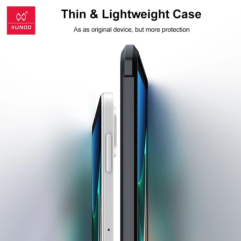 Ốp lưng XUNDD Xiaomi Pad 5 / 5 Pro Mặt lưng trong, Viền TPU, Chống sốc
