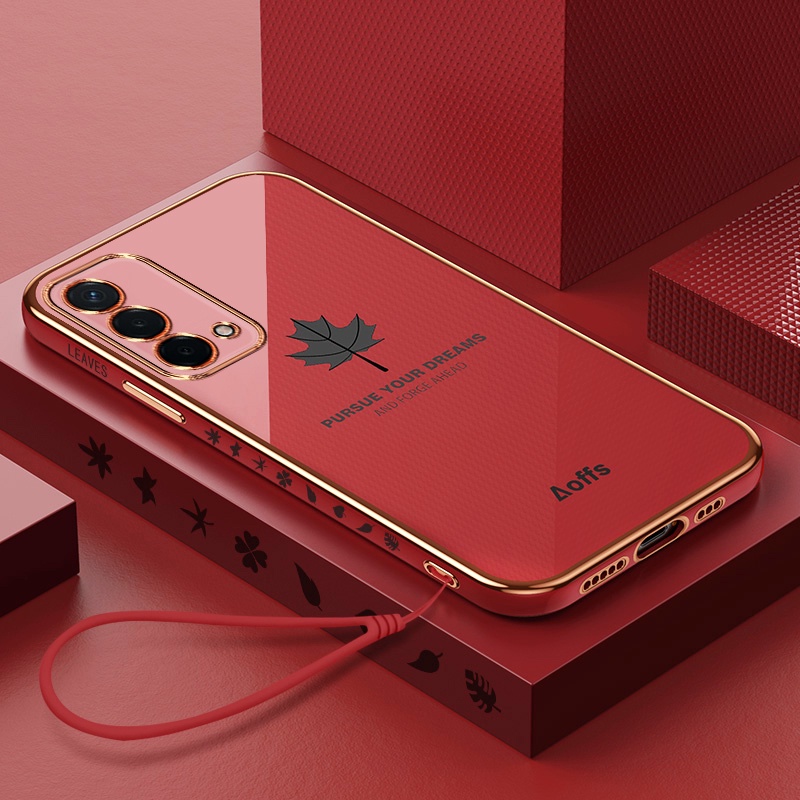 Ốp Điện Thoại Mềm In Hình Lá Phong Cho OPPO A93 4G OPPO F17 PRO
