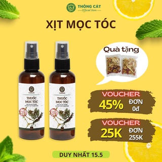 Xịt mọc tóc gia truyền Thông Cát hiệu quả đến bất ngờ-mọc tóc nhanh chỉ sau vài lần sử dụng