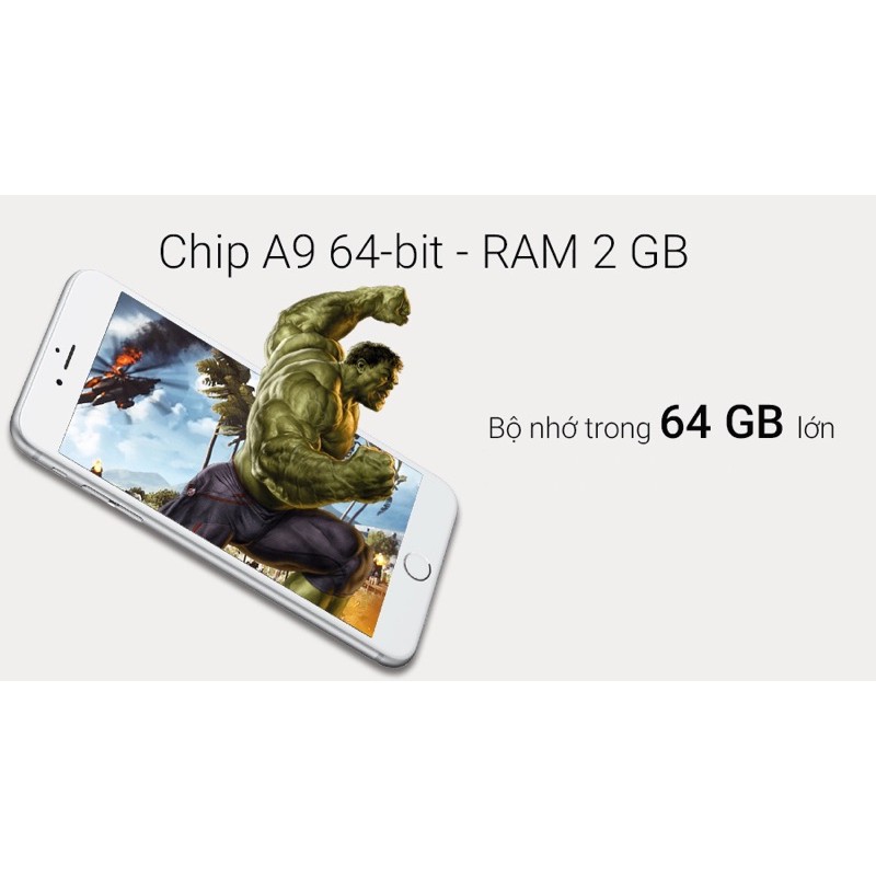 Điện Thoại  Apple Iphone 6s plus ( 2GB/64GB ). Bản bypass  ( có  icloud ẩn ) Hàng chính hãng, like new  đẹp 90-95%.