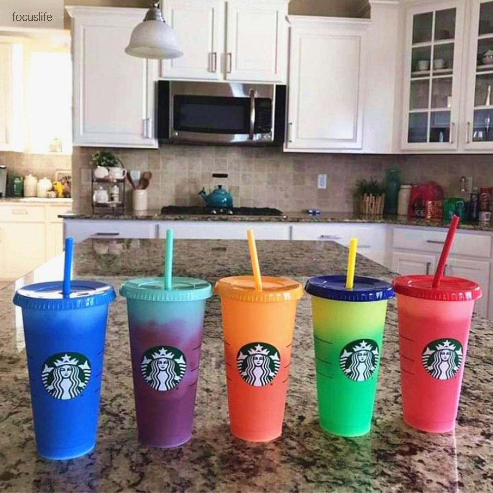Bình Nước Starbucks Giữ Nhiệt Có Ống Hút 2021