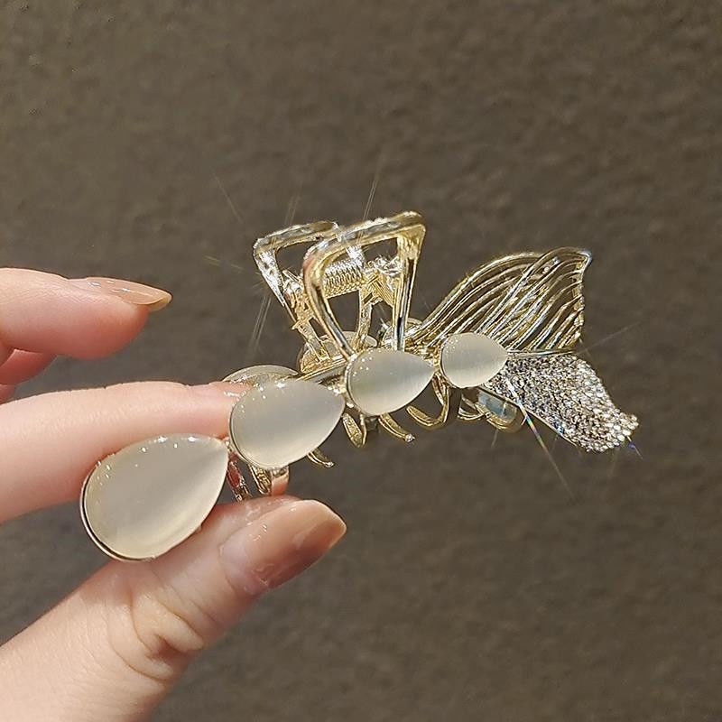 Kẹp Tóc Kim Loại Hình Mắt Mèo Phong Cách Nhật Bản 2022