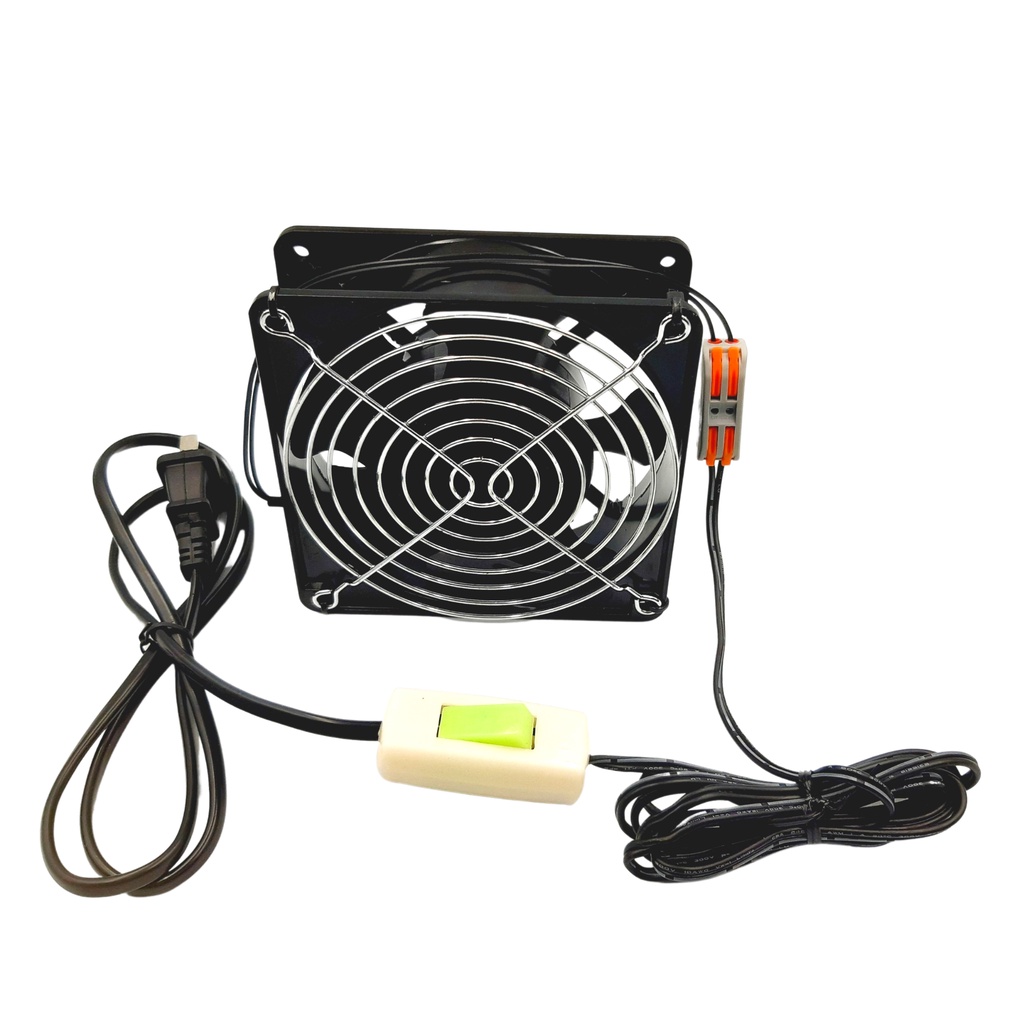 Quạt Tản Nhiệt Quạt Hút Mùi AC220V 12x12CM 15x15CM 3000RPM Tiện Dụng Quạt Hút Mùi Tiện Dụng ShopLinhKienM2M