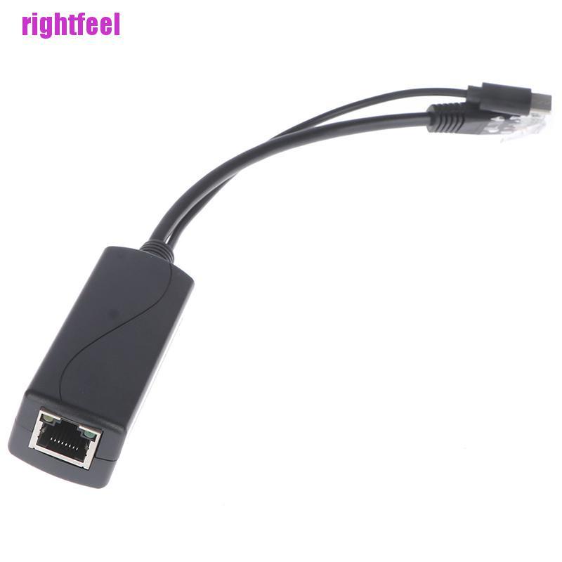 Bộ Chia Cổng Usb 48v Sang Cổng Mạng 5v Ethernet 802.3af Chuyên Dụng