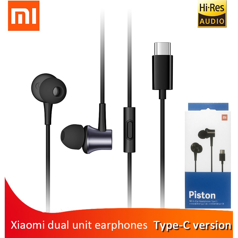 Tai Nghe Xiaomi Mi Piston 3 Type C Cho Mi 9 Pro 5g 8 Se Lite 6 6x A2 5 5s Plus 4s Mix 2s 3 Max 2 3 Note 2 3