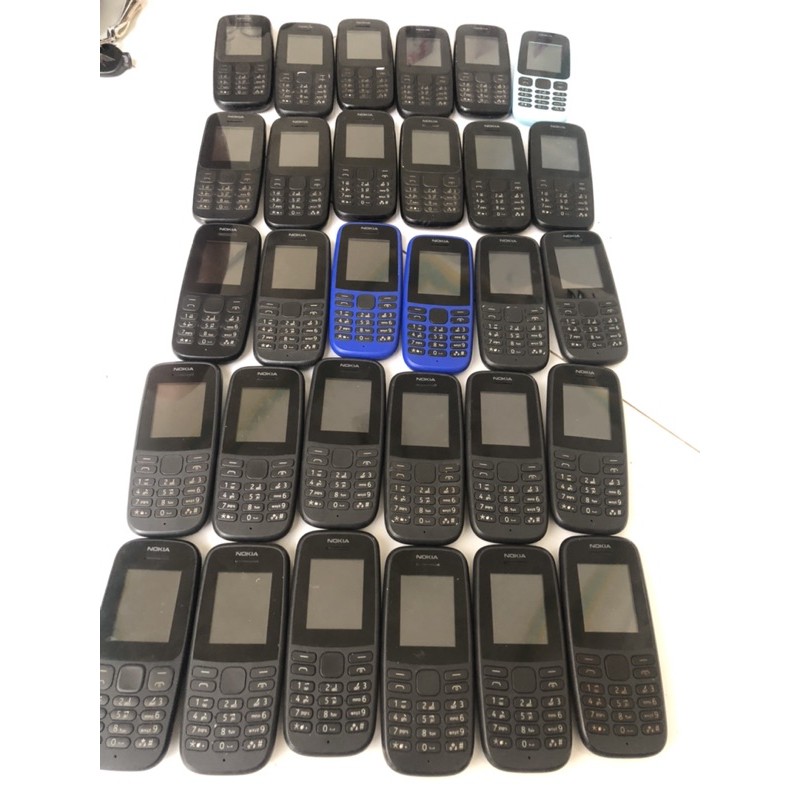 Điện thoại Nokia 105 Dual SIM (2 sim) và 1 sim - Hàng Chính hãng máy cũ đã bao gồm bin + sạc