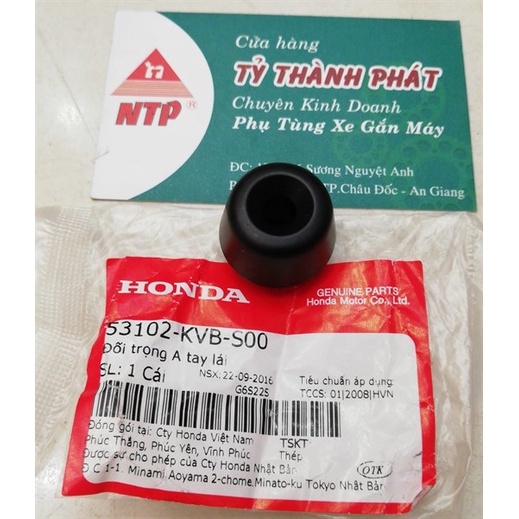 Gù tay cầm Đen nhọn nhỏ Vision zin