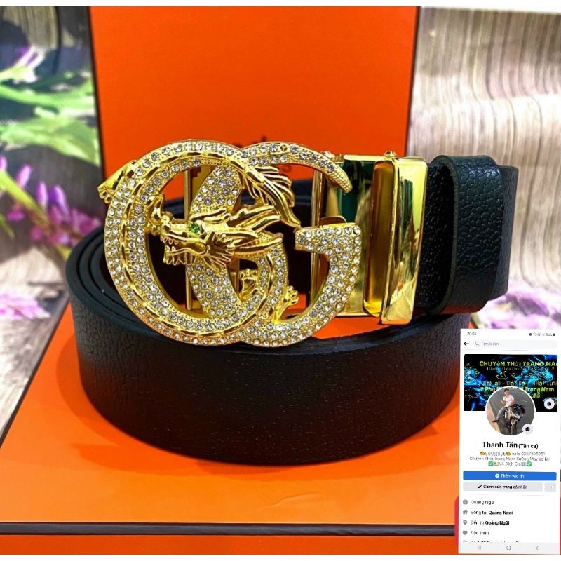 Thắt lưng nam lv dây nịt da