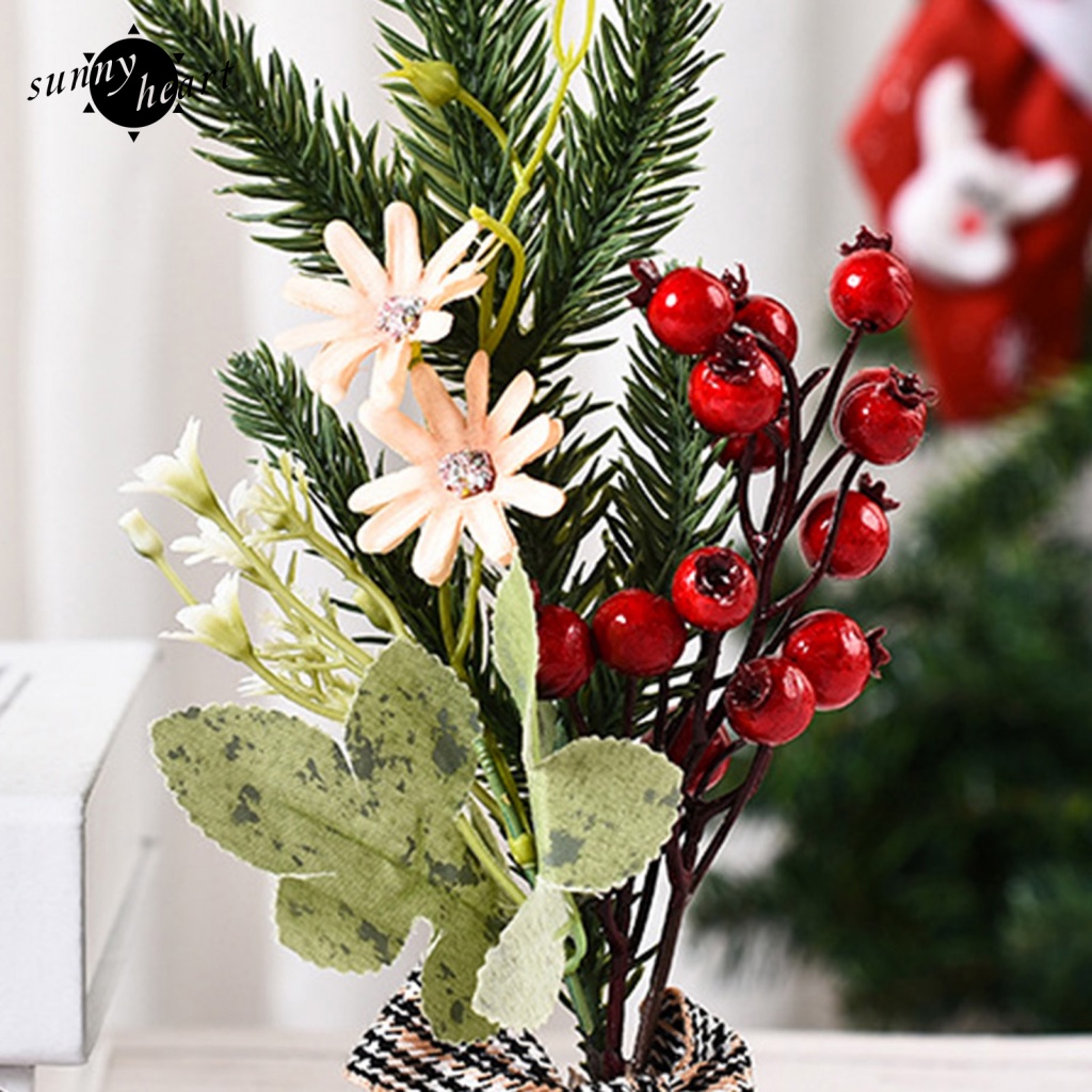 Cây Thông Mini Để Bàn Trang Trí Giáng Sinh