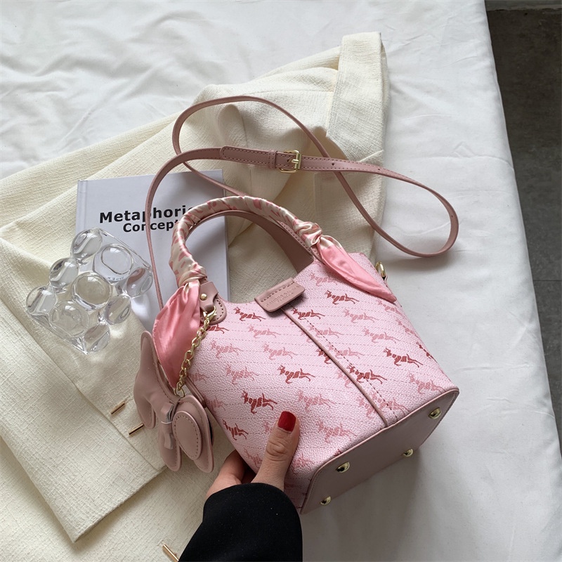 Túi Xách Bucket 2022 Thời Trang Mùa Hè Đa Năng Chất Lượng Cao Cho Nữ