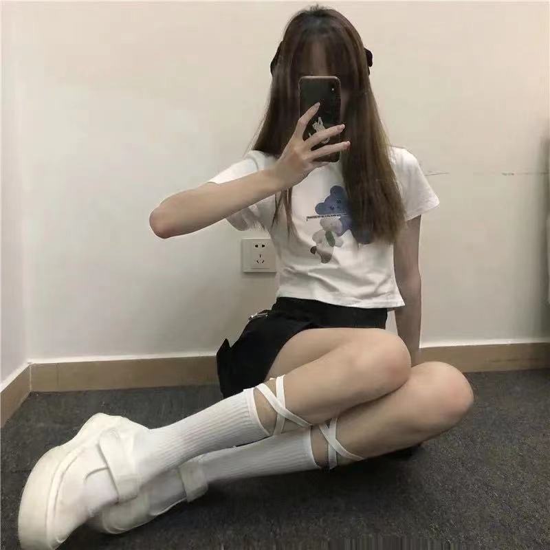 Vớ Đan Dây Chéo Ngang Bắp Chân Dài Ngang Bắp Chân 2 Kiểu Dáng Tùy Chọn Dành Cho Nữ