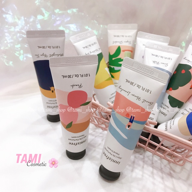 Kem Dưỡng Da Tay Innisfree Jeju File Hand Cream