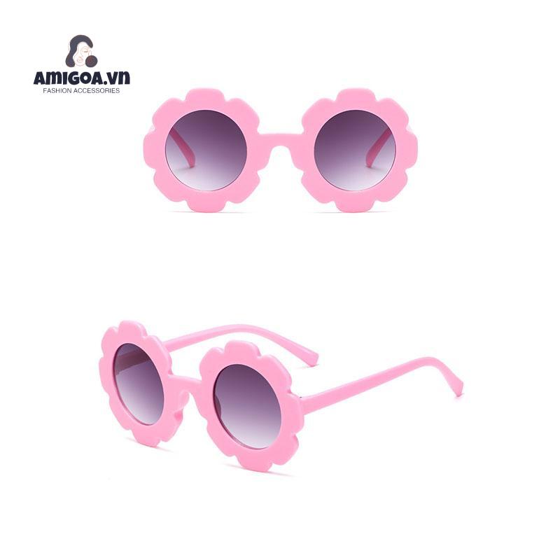 Mắt Kính Hình Hoa Hướng Dương Thời Trang Cho Bé
